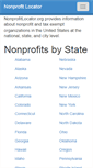 Mobile Screenshot of nonprofitlocator.org